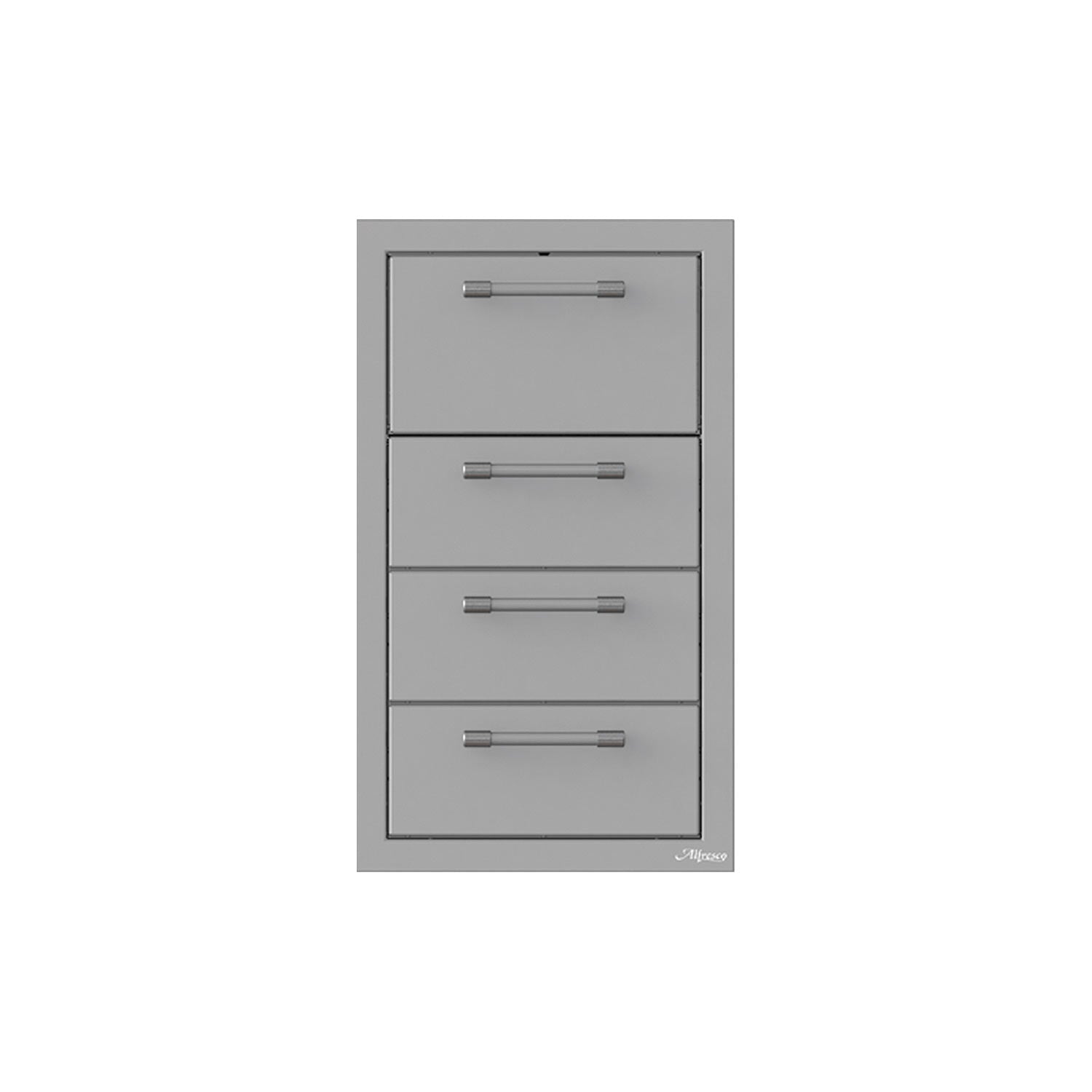 Alfresco Triple Drawer and Towel Holder Combo, 17-Inch