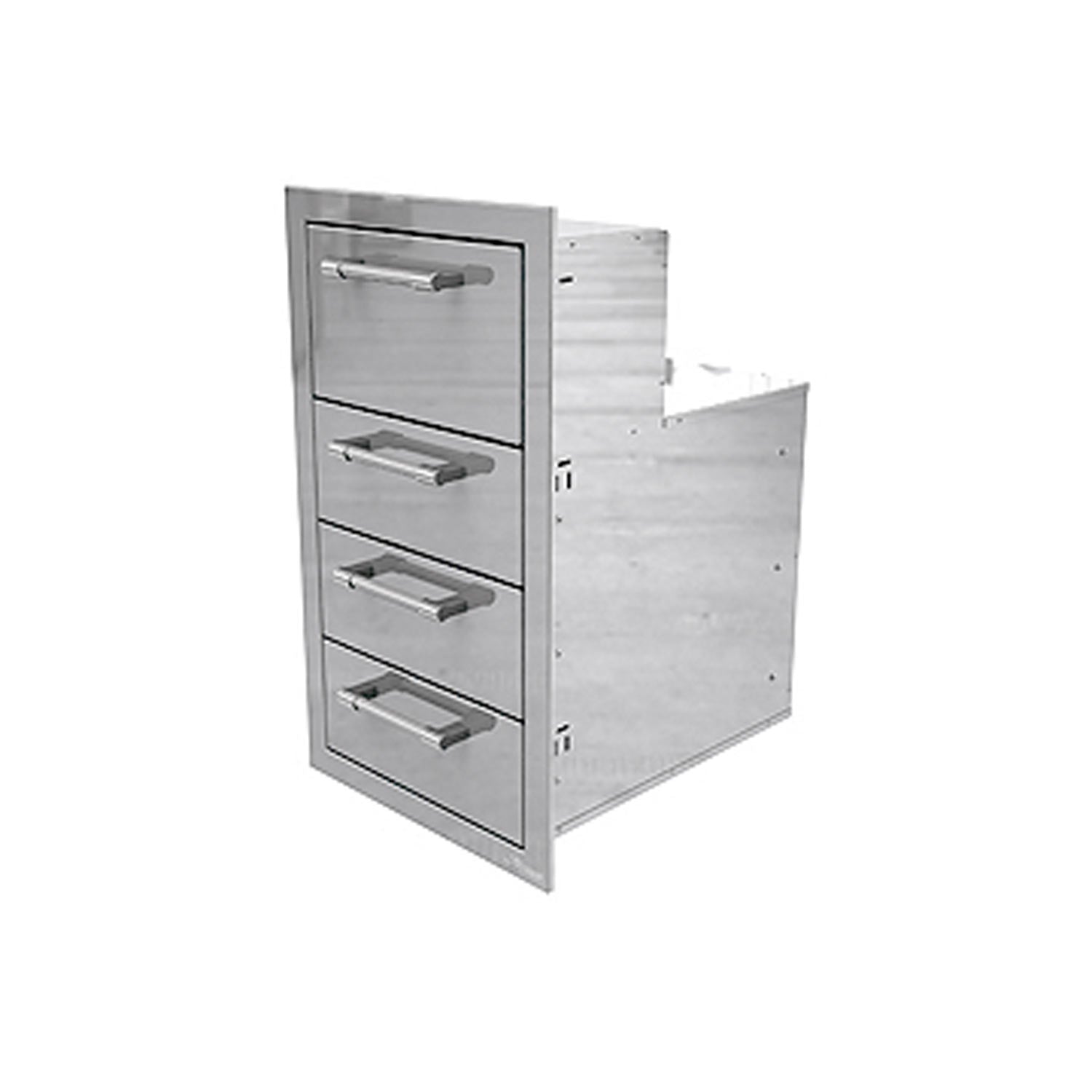 Alfresco Triple Drawer and Towel Holder Combo, 17-Inch