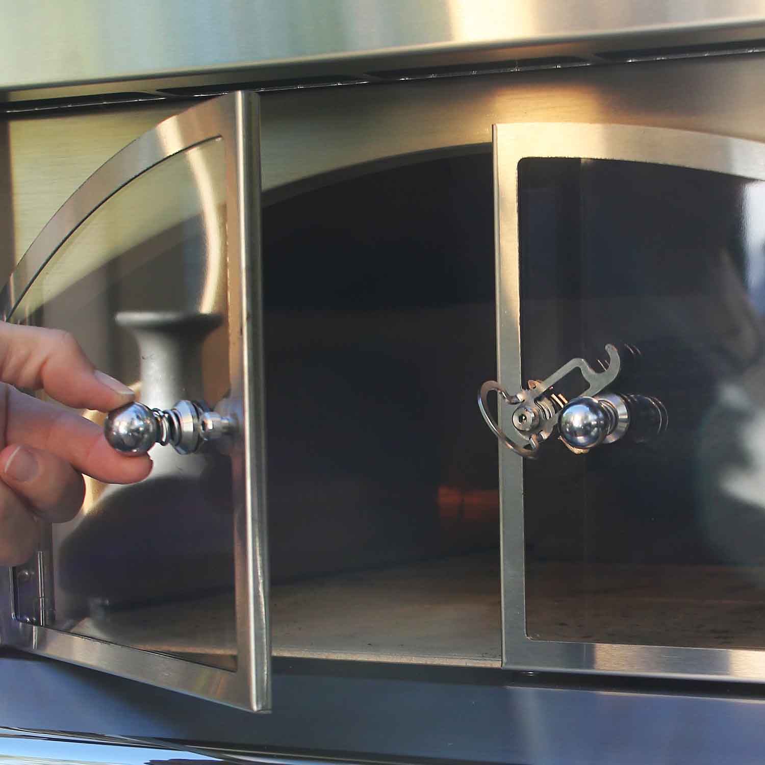 Alfresco AXE-PZA-BI Built-In Pizza Oven, 30