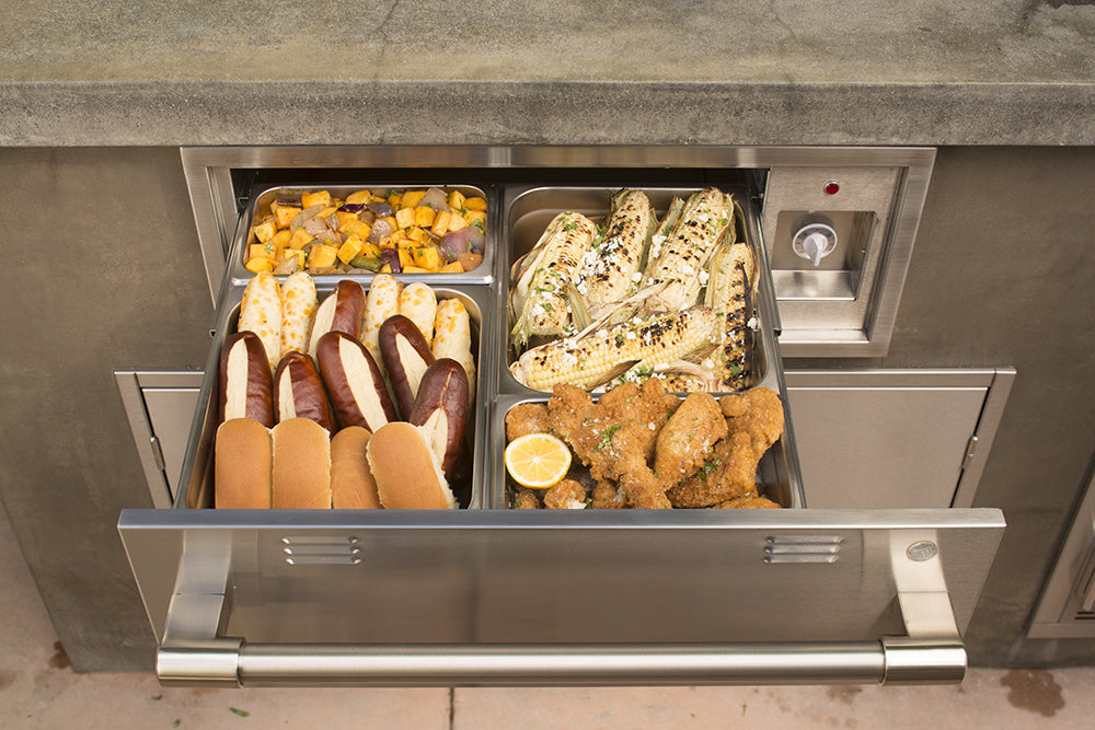 Alfresco Electric Warming Drawer, 30-Inch