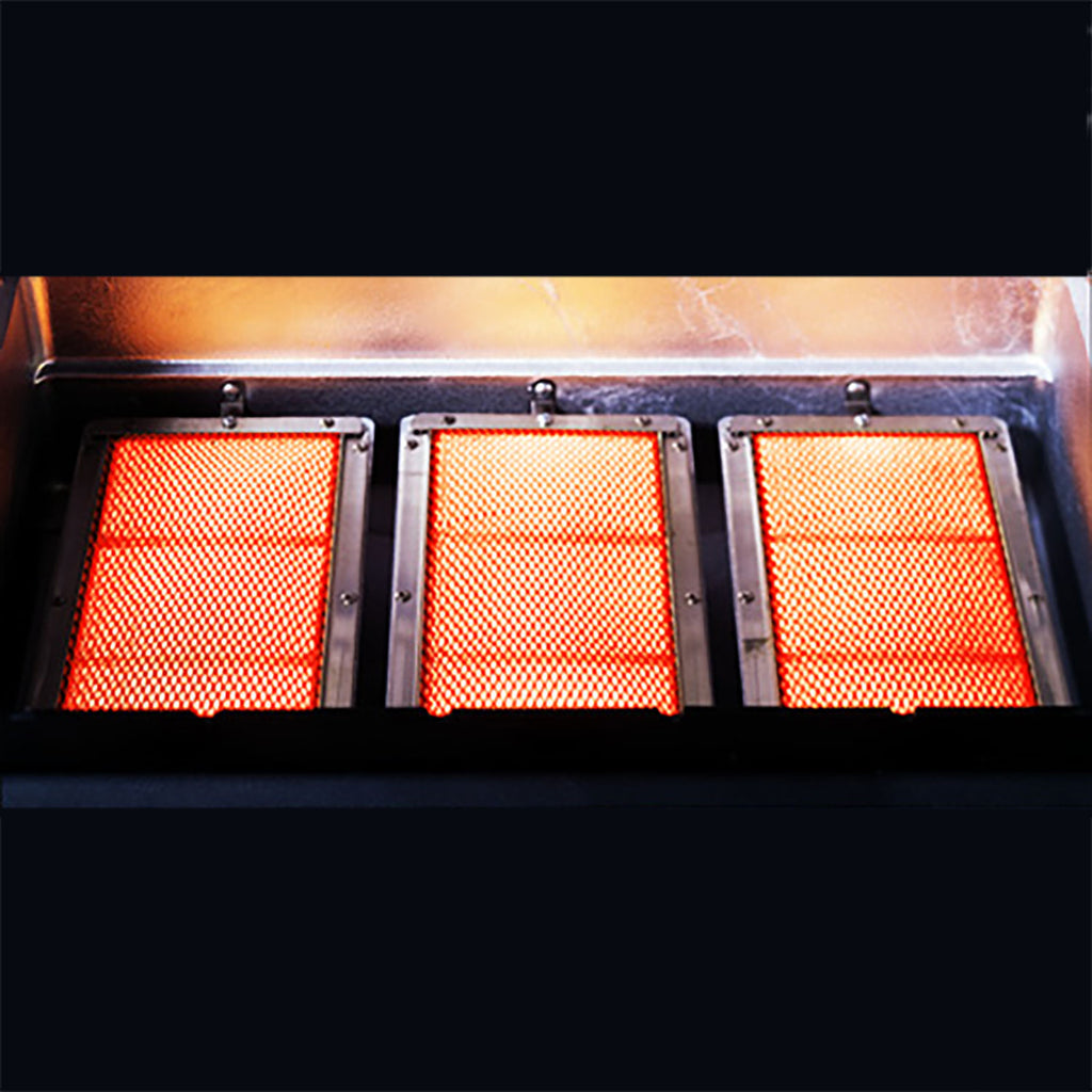 Modern Home Products WRG4DD All-Infrared Gas Grill with SearMagic Grids On Cart, 27-Inch