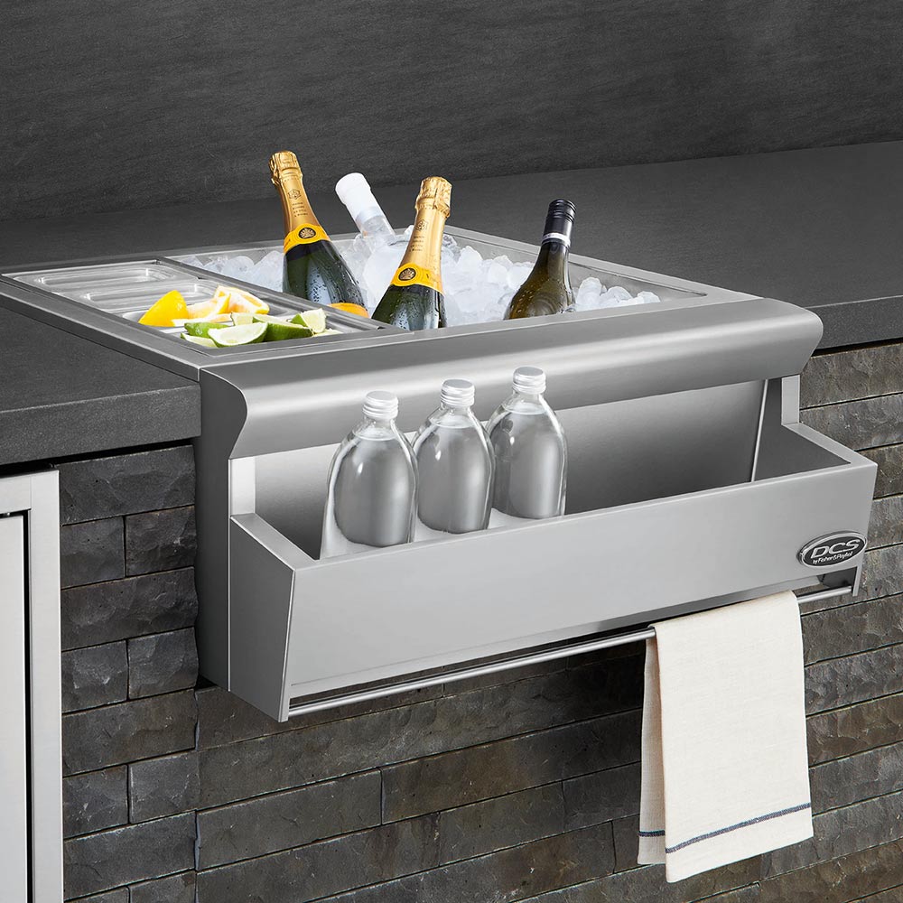 DCS RF24DE3 Outdoor Refrigerated Double Drawers, 23.875x34-Inch (71512)