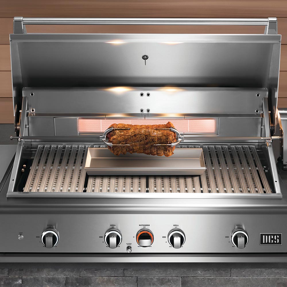 DCS BE1-48RC Series 9 48-Inch Freestanding Gas Grill with Rotisserie