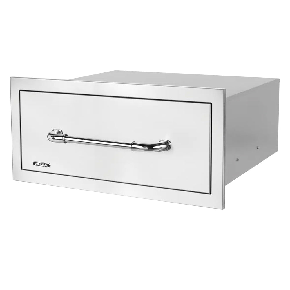 Bull Large Stainless Steel Single Drawer