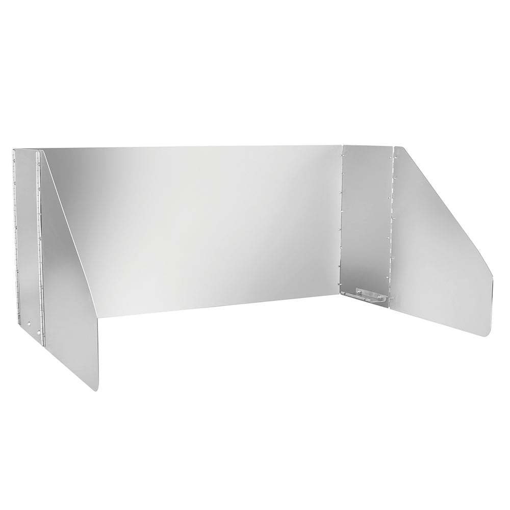 30-inch bull grill windshield, metal side panels with angled frame