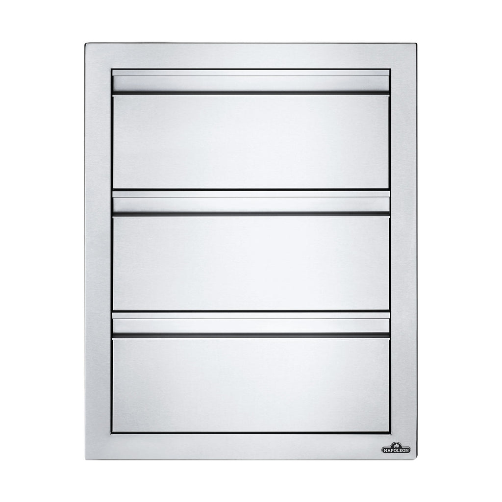 Napoleon Triple Drawer Housing, 18x24-Inches