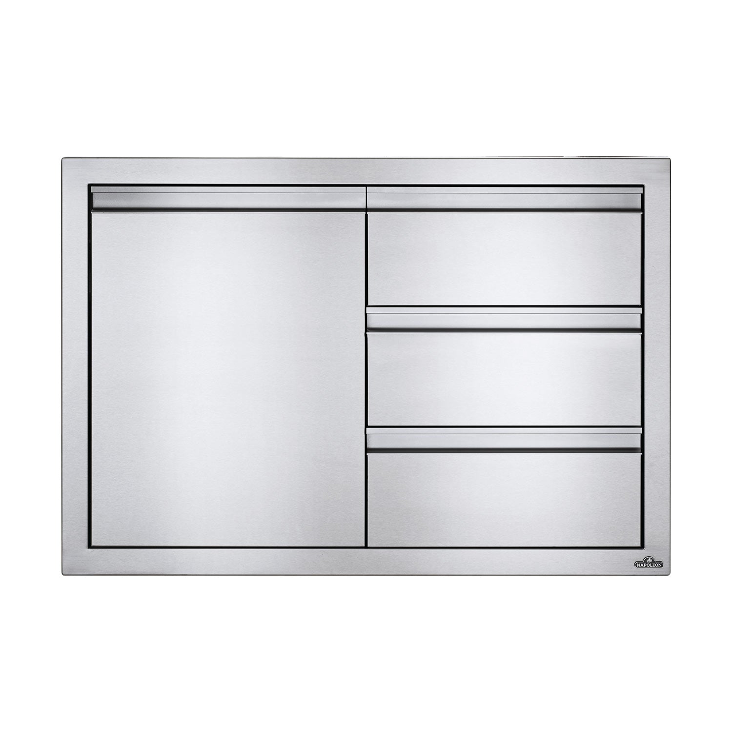 Napoleon Single Door & Triple Drawer Combo, 36x24-Inches