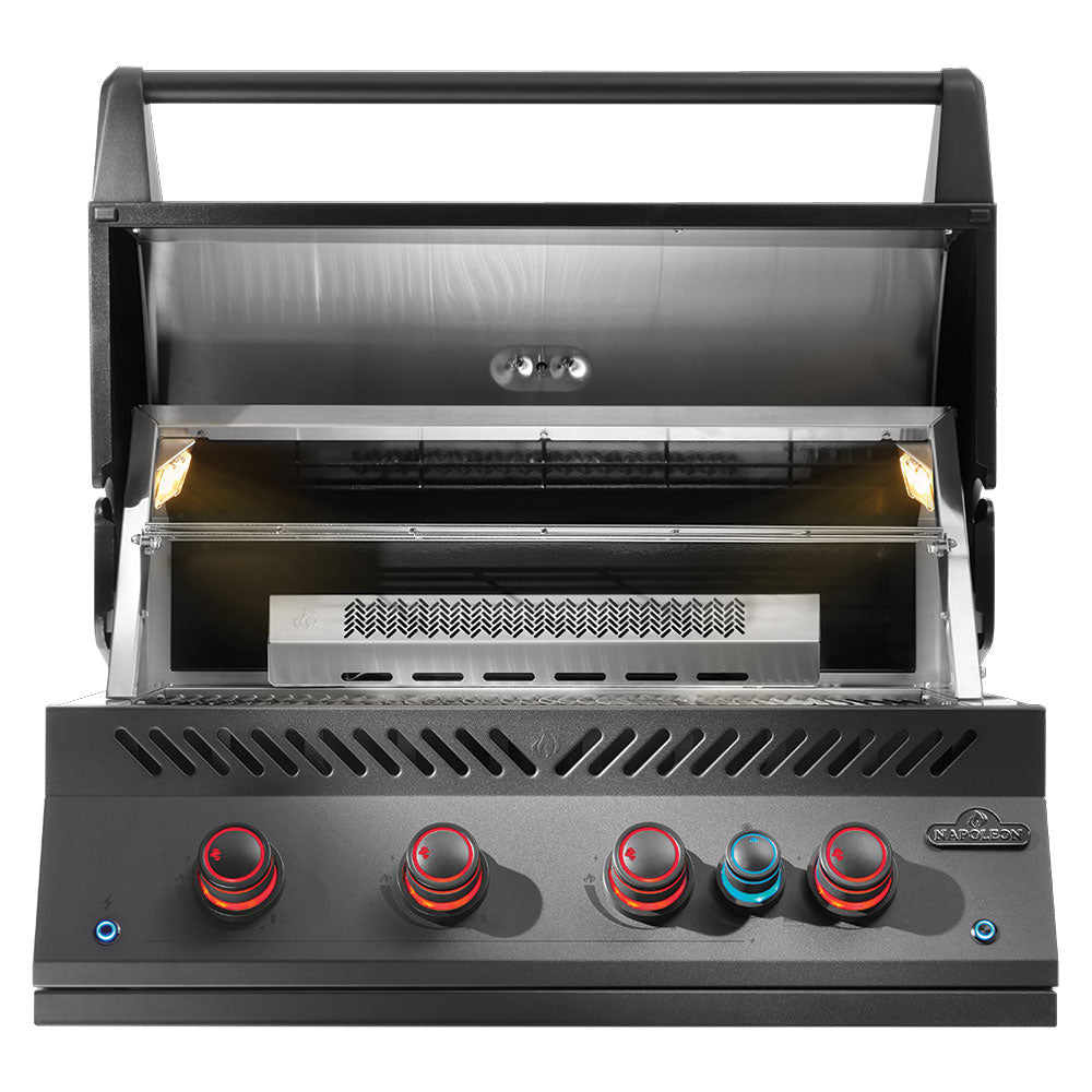 Napoleon Matte Black Built-In 700 Series 32-Inch Infrared Rear 4-Burner Gas Grill Head