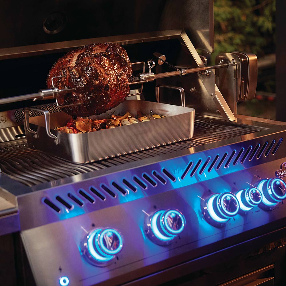 Napoleon BIG32RBSS Stainless Steel Built-In 700 Series 32-Inch Infrared Rear 4-Burner Gas Grill Head