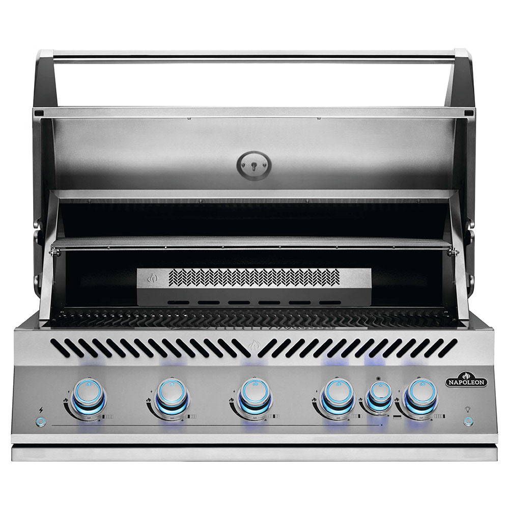 Napoleon BIG38RBSS Stainless Steel Built-In 700 Series 38-Inch Infrared Rear 5-Burner Gas Grill Head