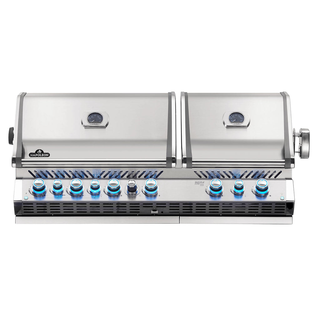 Napoleon BIPRO825RBISS-3 Prestige PRO 825 Built-In Gas Grill with Rotisserie