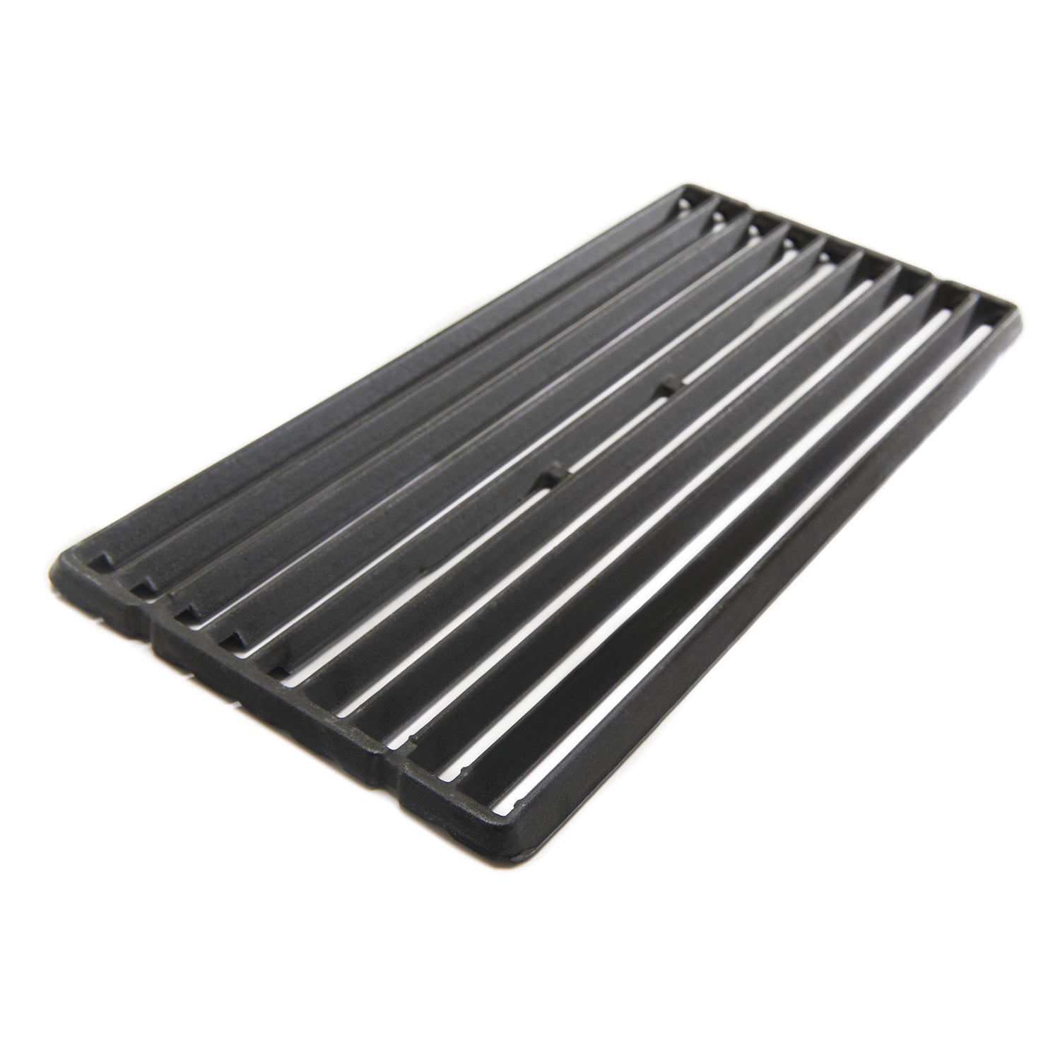 Broil King cast iron cooking grid with parallel bars and raised edges