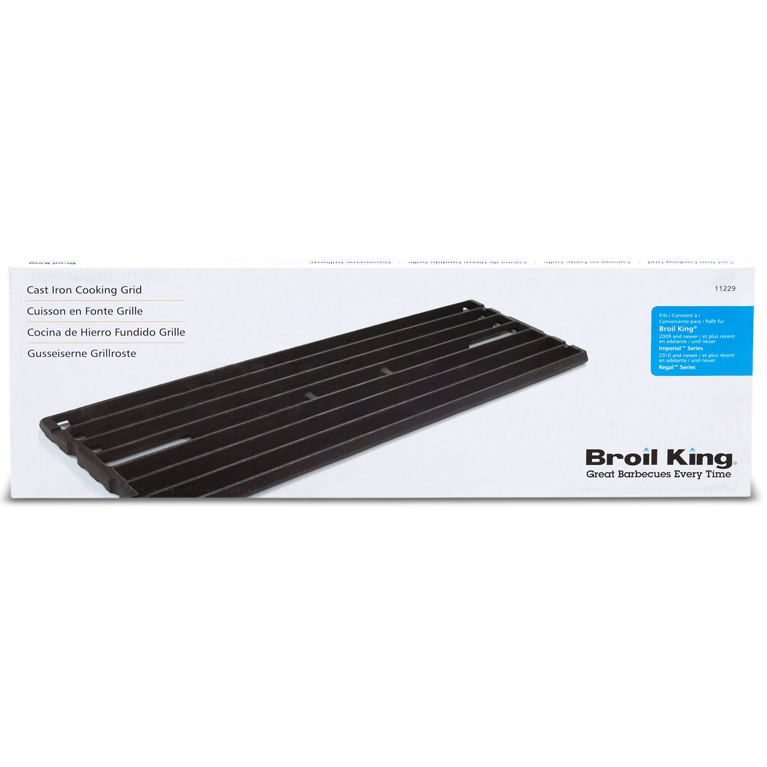 Broil King 11229 Cast Iron Cooking Grid for Regal 420/440/490, Imperial 490/XL Grills
