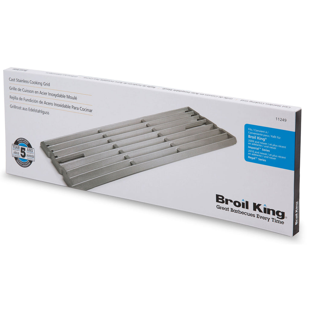 Broil King 11249 Stainless Steel Cooking Grid for Regal 420/440/490 and Imperial 490/XL Grills