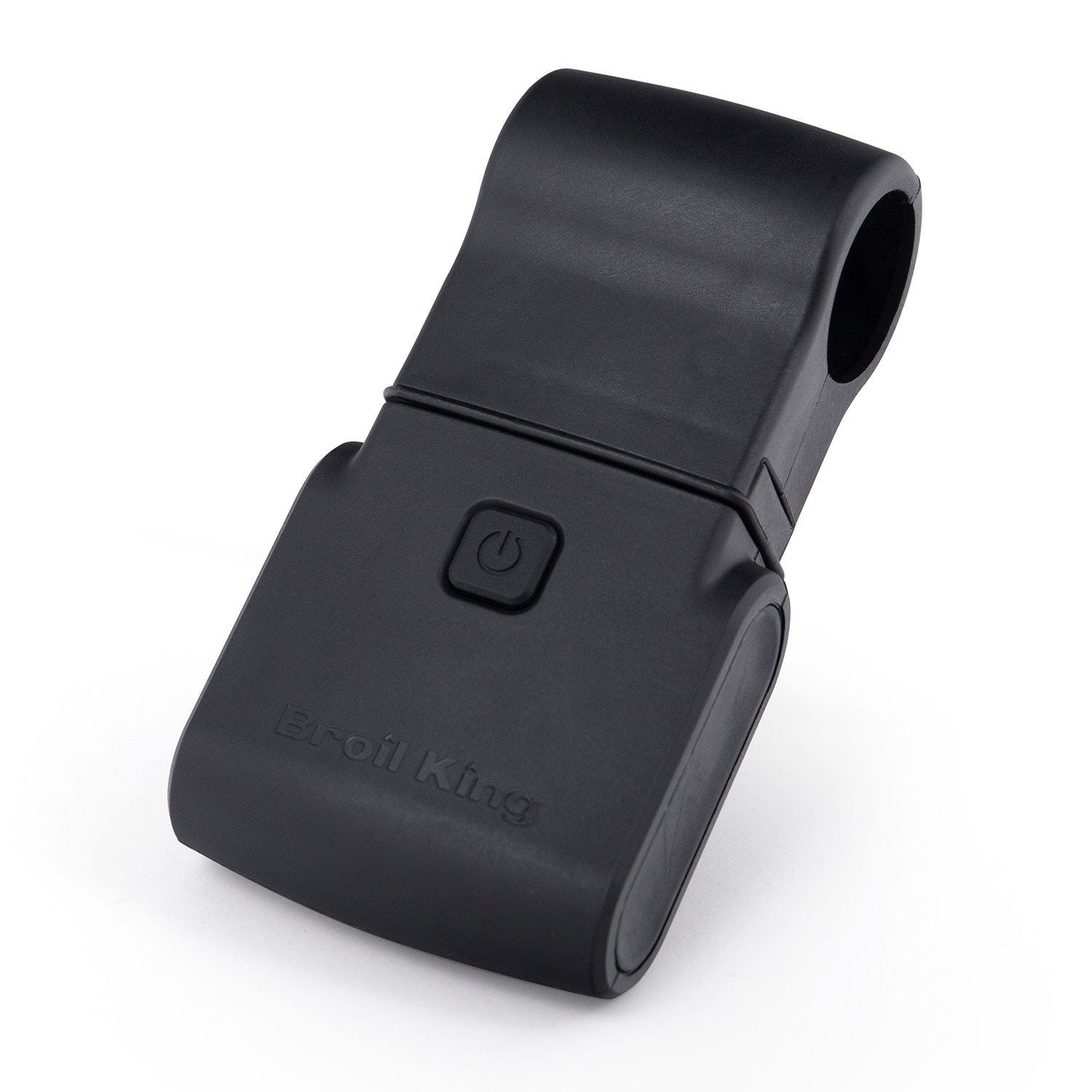 Broil King handle-mounted grill light, black body with power button