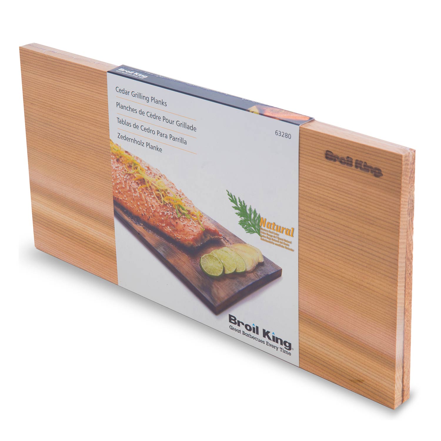 Broil King Cedar Grilling Plank 15 in. L X 7.5 in. W 2 pk - Thumbnail 5
