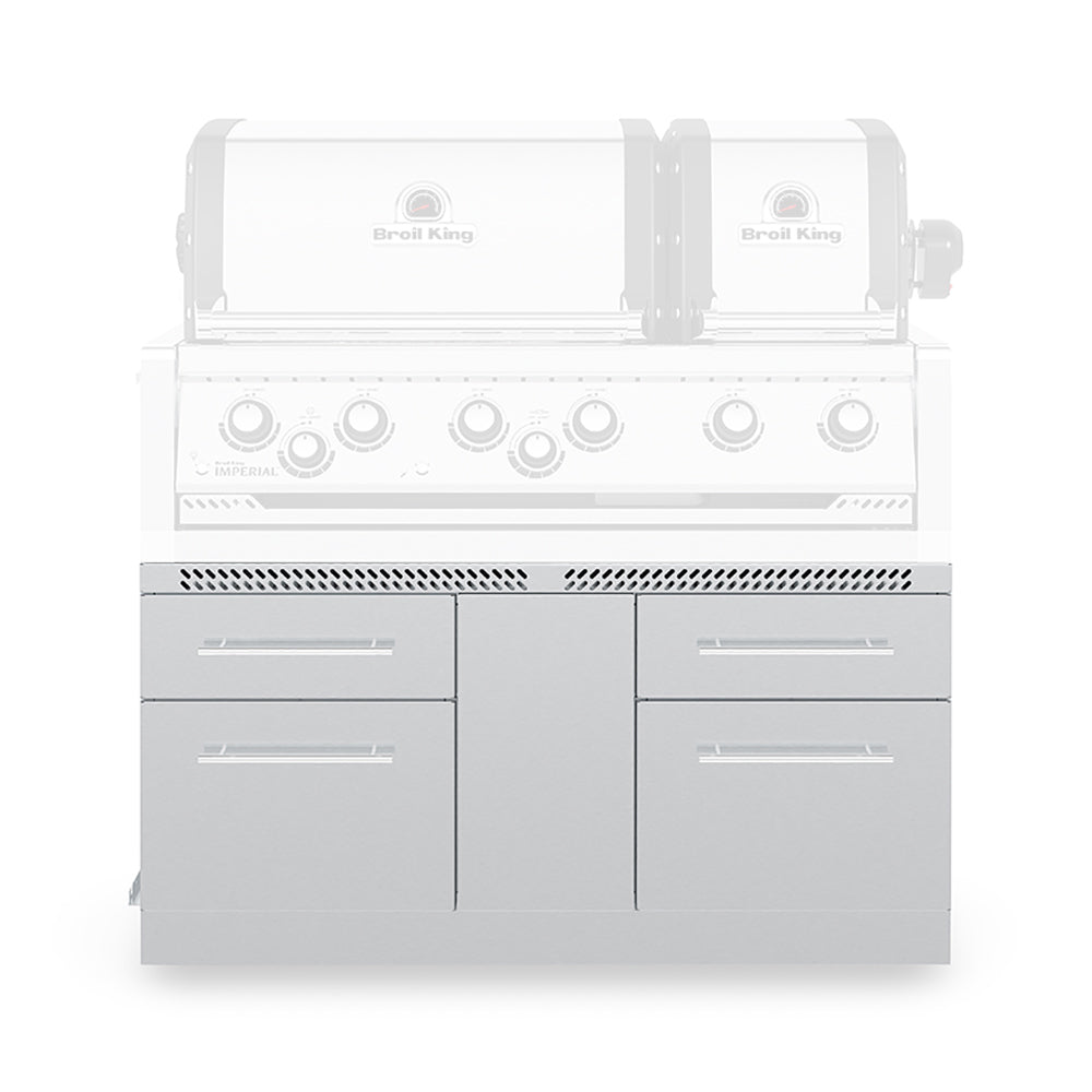 Broil King 807600 Stainless Steel 6-Burner Cabinet