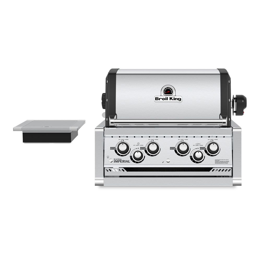 Broil King IMP-490BI Imperial 490 4-Burner Built-In Grill with Side Burner, 26-Inches