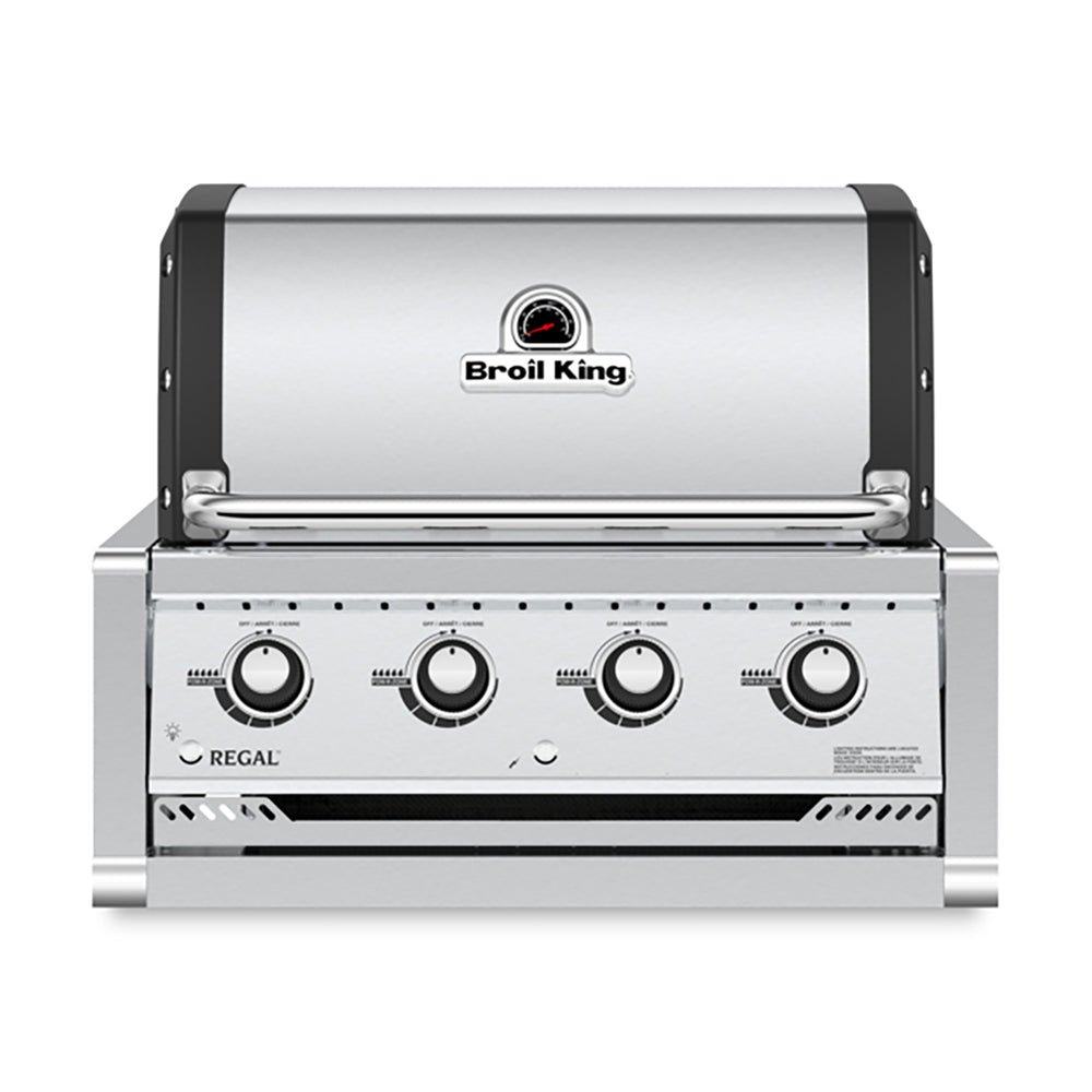 Broil King RG-S420 Regal S420 Stainless Steel 4-Burner Built-In Gas Grill Head