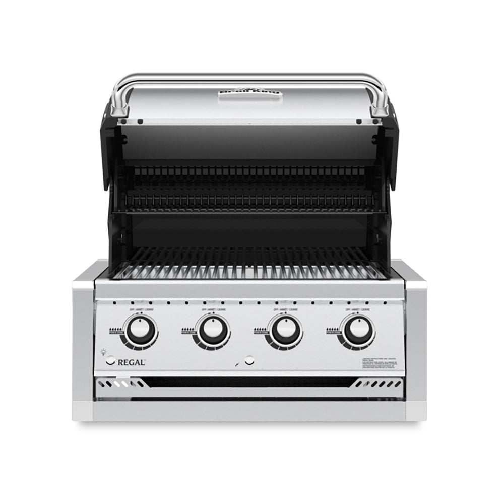 Broil King RG-S420 Regal S420 Stainless Steel 4-Burner Built-In Gas Grill Head