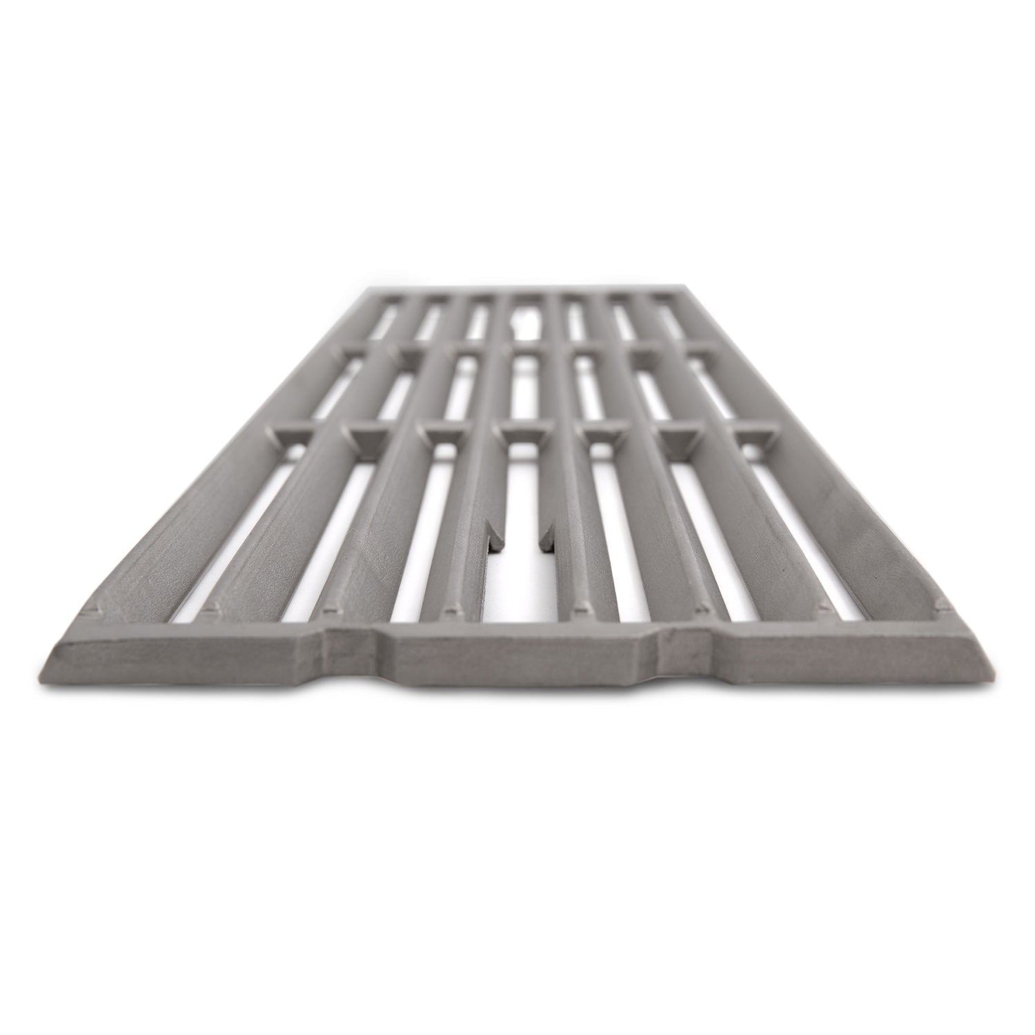 Stainless steel grill grate insert with parallel bars