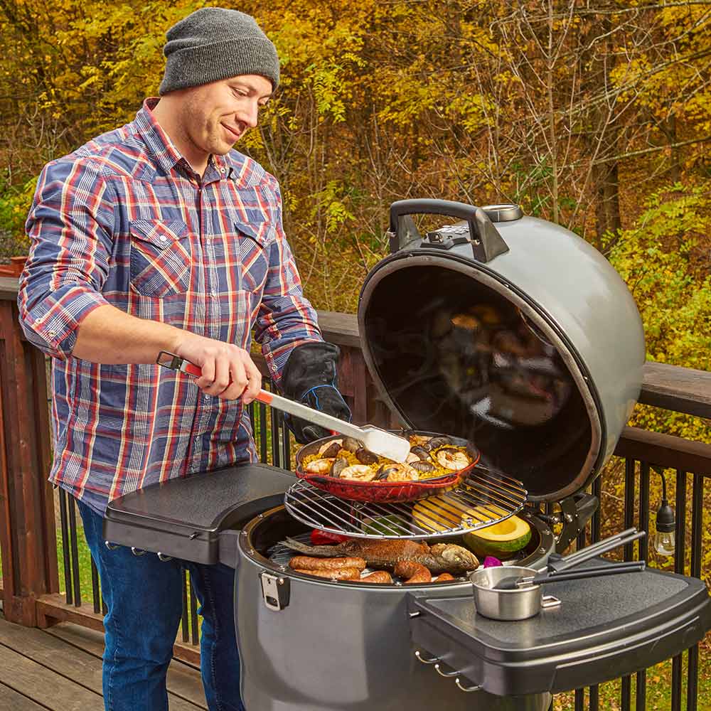 Broil King 911470 Keg 5000 Charcoal Smoker, 19-Inches