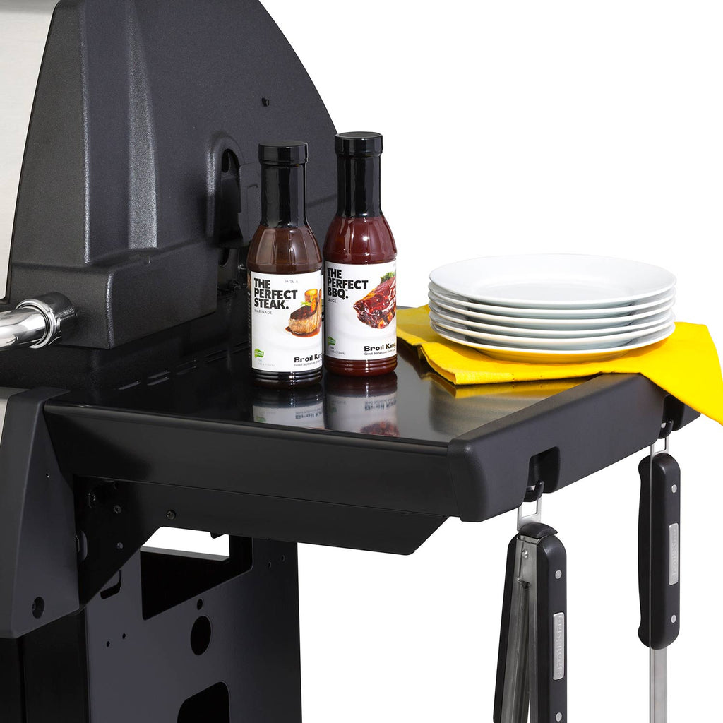 Broil King MON-320 Monarch 320 3-Burner Grill on 2-Wheel Cart, 22-Inches