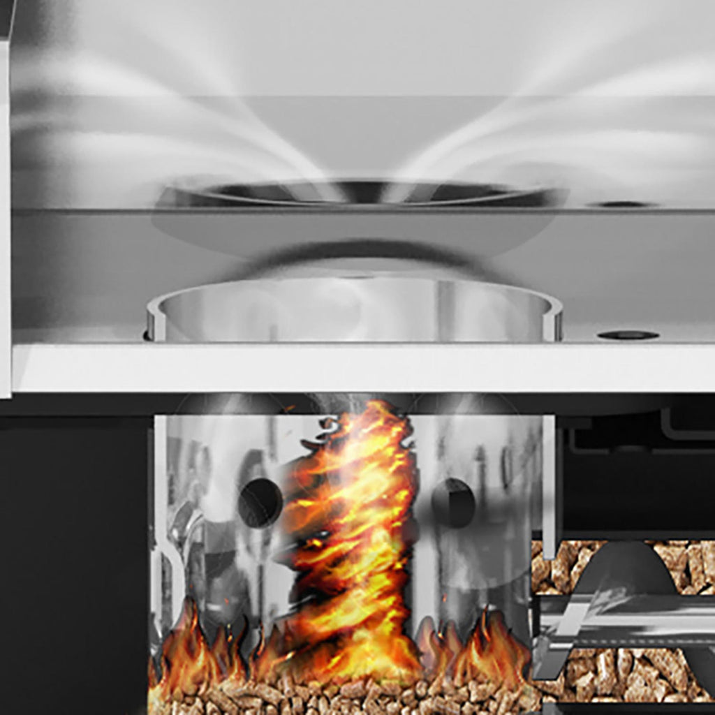 Broil King 493051 Crown Pellet 400 Smoker and Grill