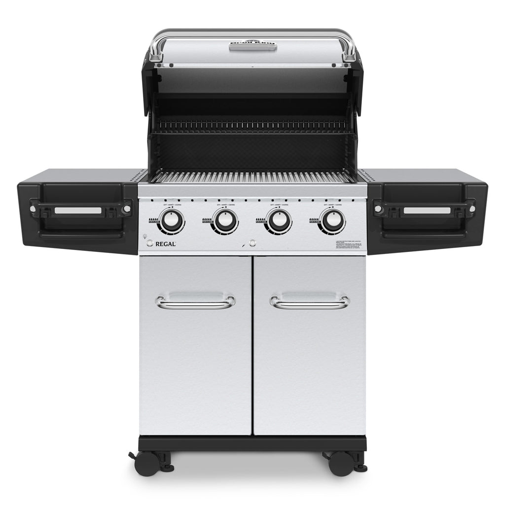 Broil King REG-S420P Regal S420 Pro 4-Burner Freestanding Grill, 25.5-Inches