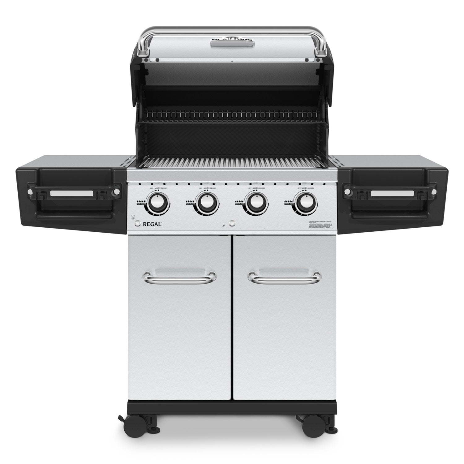 Broil King REG-S420P Regal S420 Pro 4-Burner Freestanding Grill, 25.5-Inches