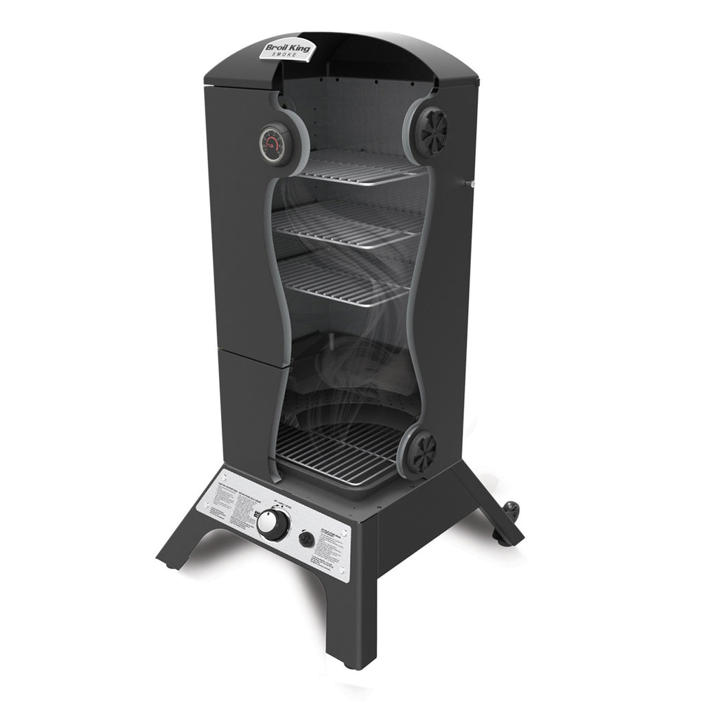 Broil King SMK-VERT Smoke Vertical Gas Smoker, 15-Inches