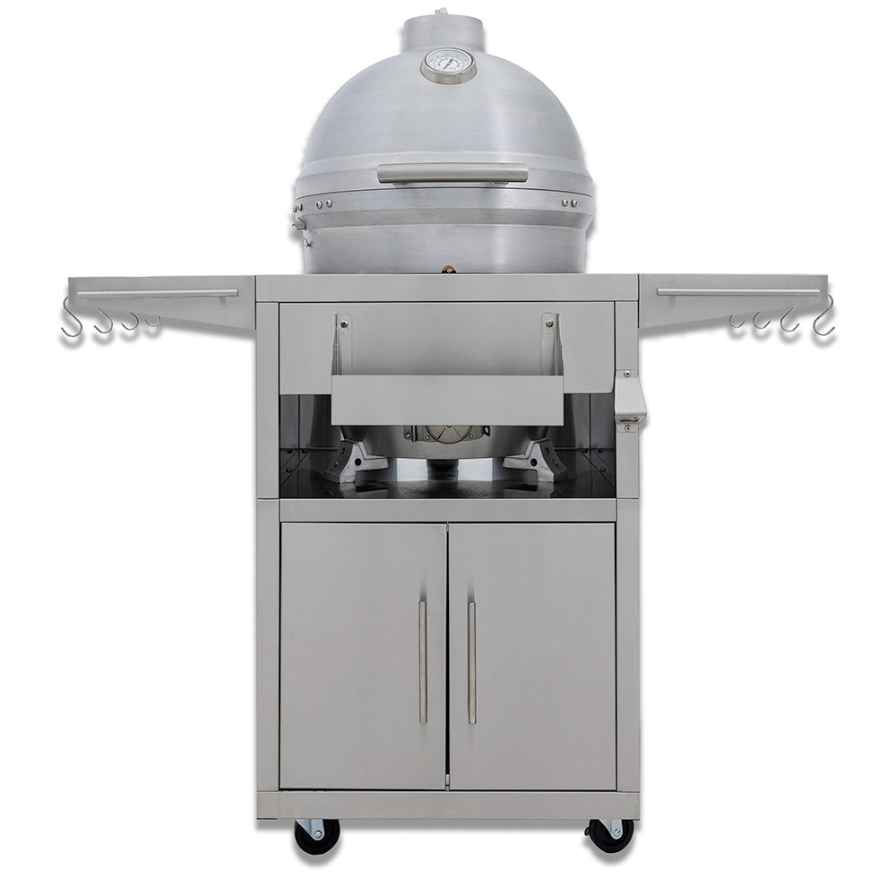 Blaze Cast Aluminum Kamado Grill on Cart