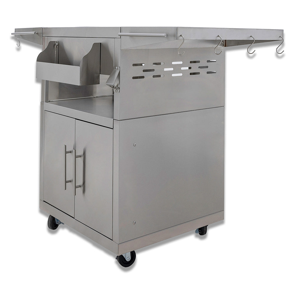 Blaze Stainless Steel Cart for 20-Inch Kamado Grill