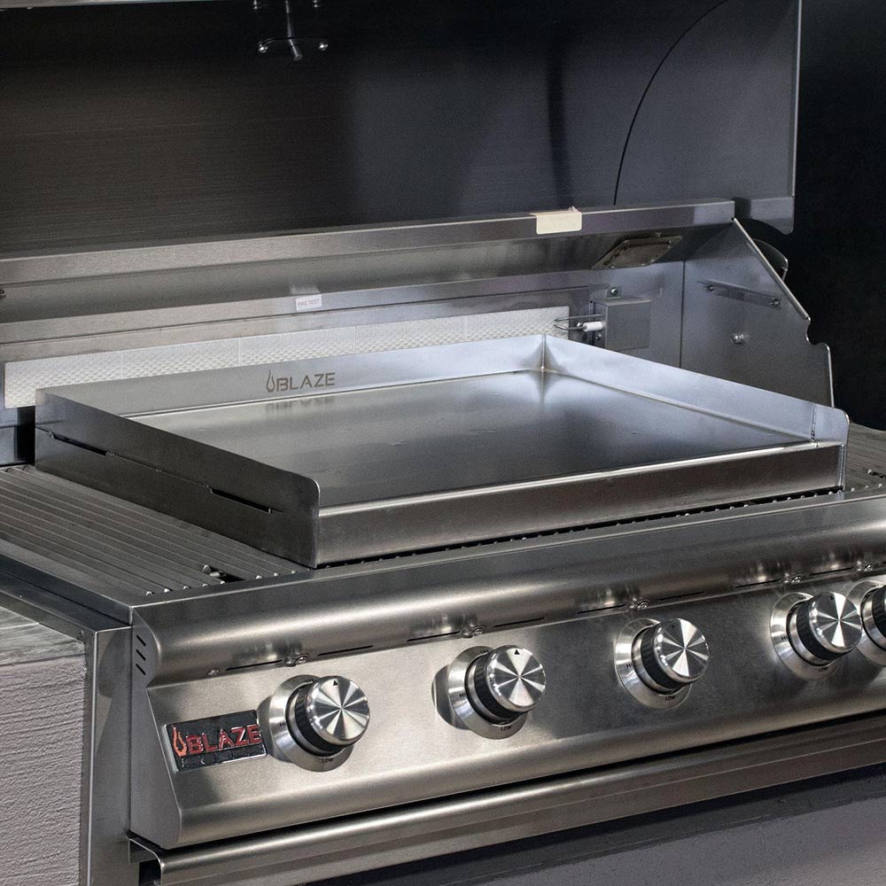 Blaze Stainless Steel Griddle Plate, 24-Inches