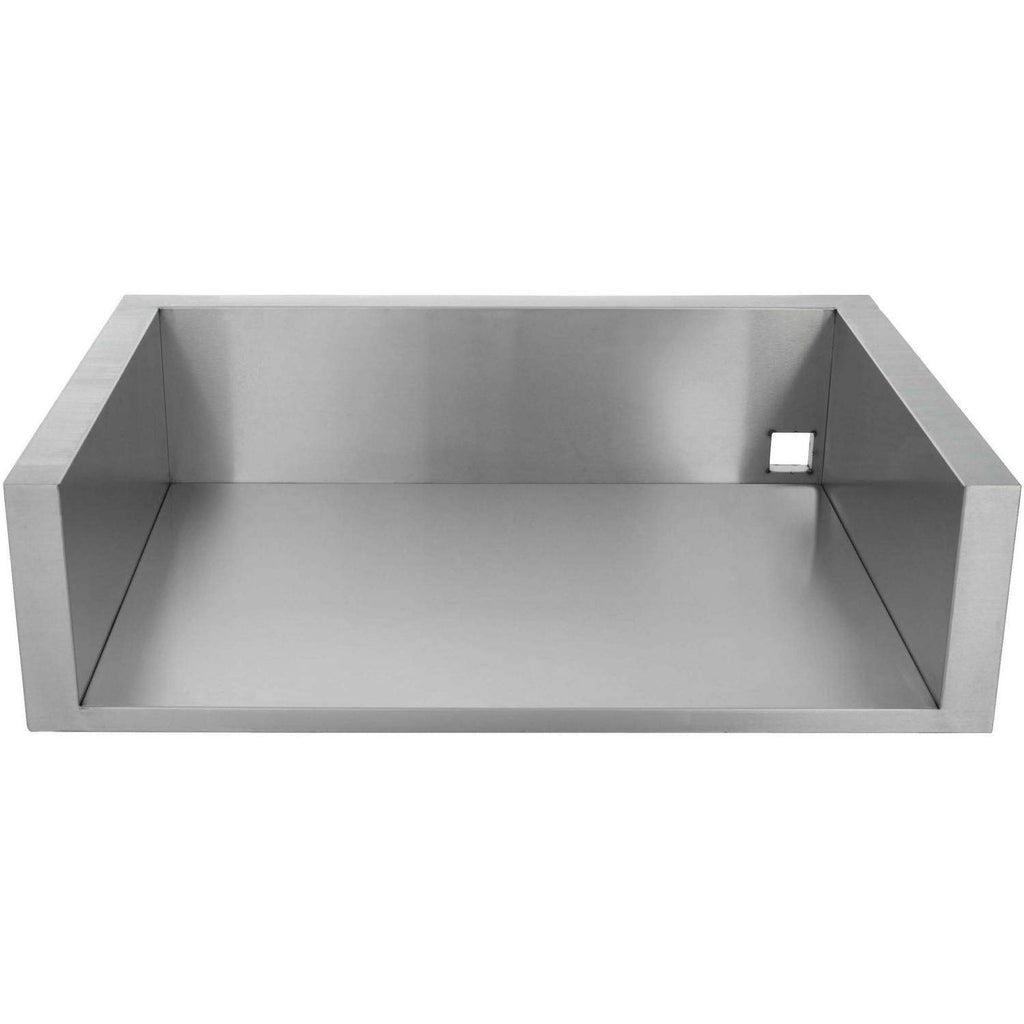 30-inch insulating jacket sleeve, open rectangular channel with gray lining