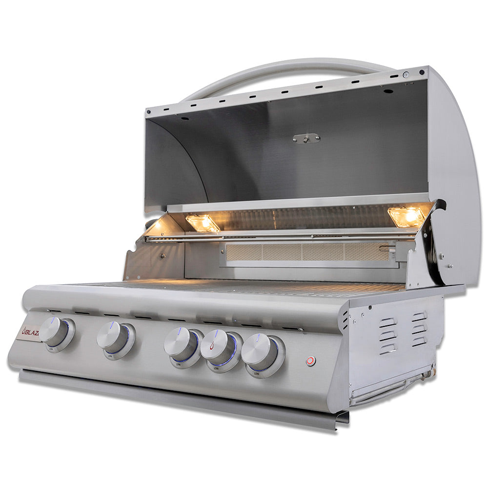 Blaze 32-Inch Built-In Gas Grill with Lights