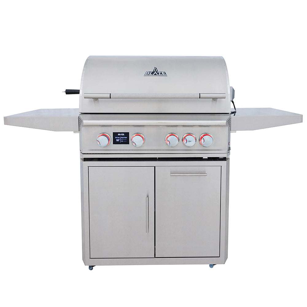 Blaze LTE Pro Freestanding 4-Burner Gas Grill, 32-Inch