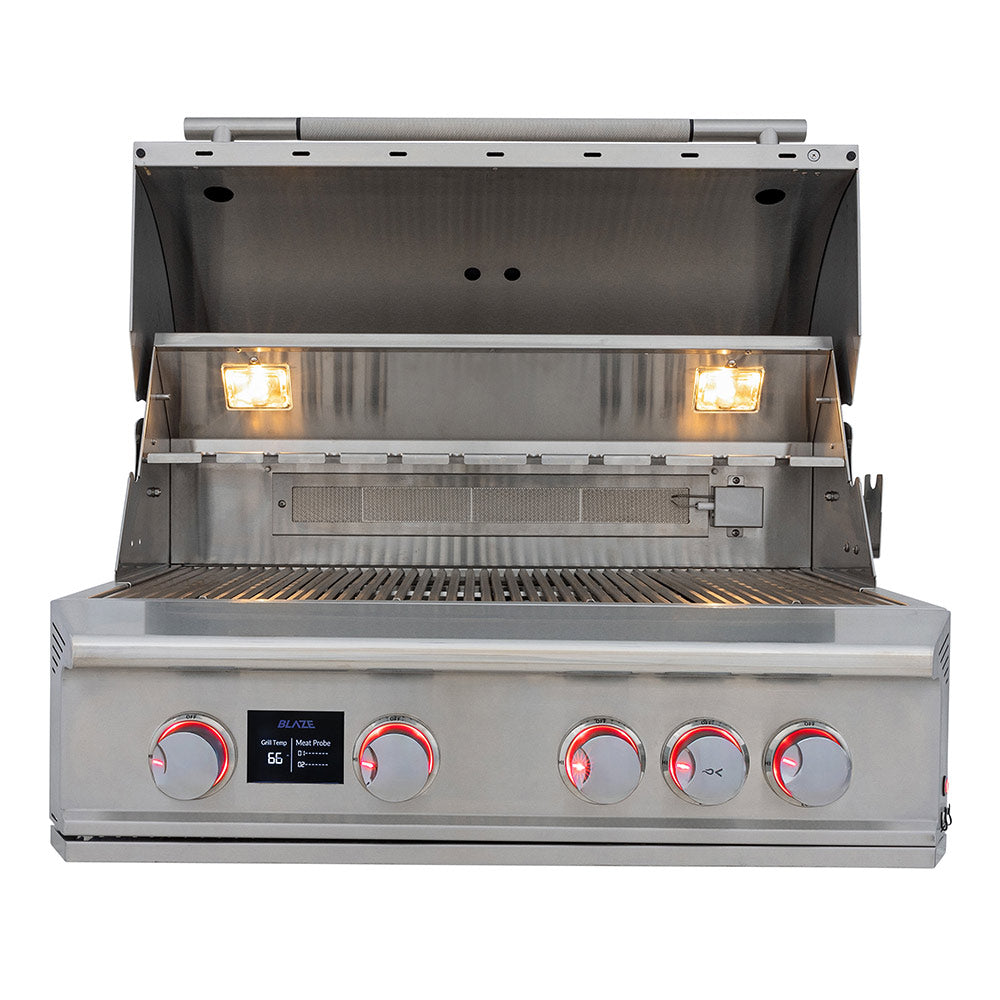 Blaze LTE Pro Built-In 4-Burner Gas Grill, 32-Inch