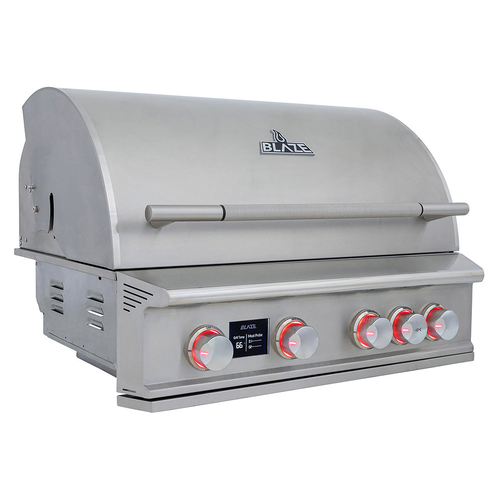 Blaze LTE Pro Built-In 4-Burner Gas Grill, 32-Inch