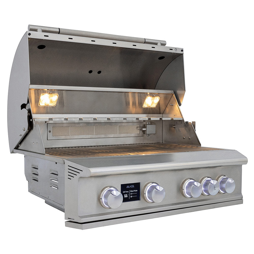 Blaze LTE Pro Built-In 4-Burner Gas Grill, 32-Inch