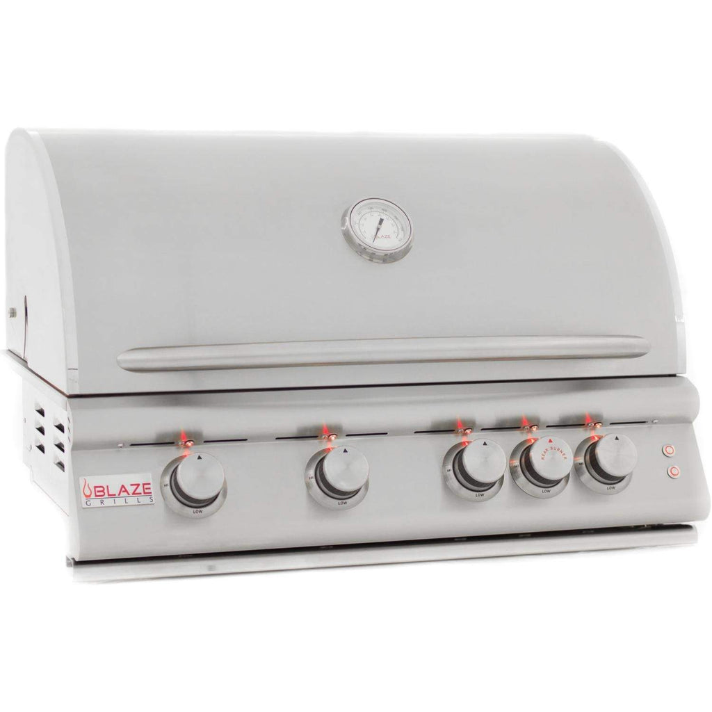 Blaze BLZ-4LTE2 Built-In Gas Grill with Lights, 32-inch