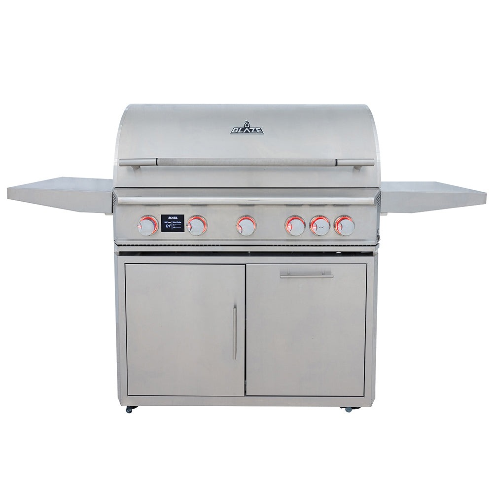 Blaze LTE Pro Freestanding 5-Burner Gas Grill, 40-Inch