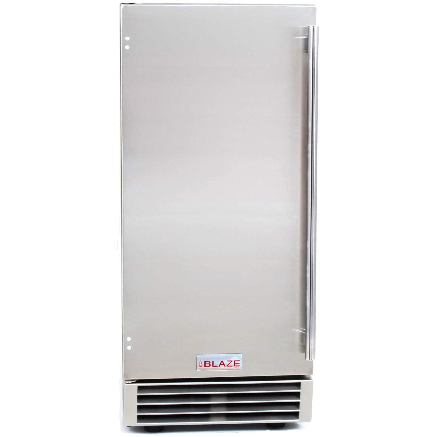 Blaze Outdoor Ice Maker with Gravity Drain, 15-inches