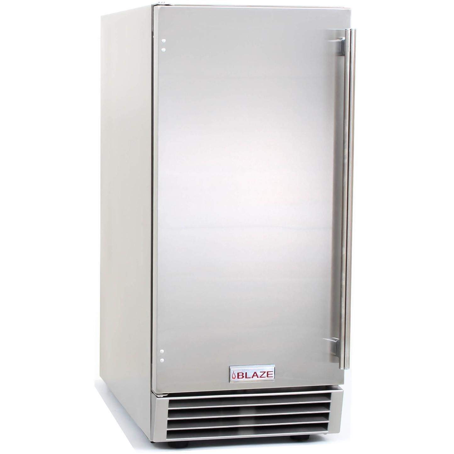 Blaze Outdoor Ice Maker with Gravity Drain, 15-inches