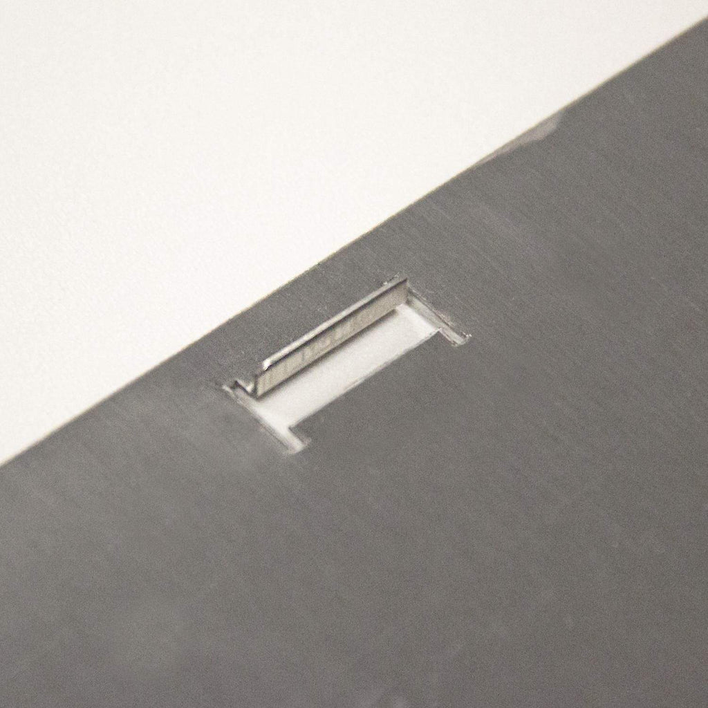 Blaze Stainless Steel Propane Tank Hole Cover for Grill Carts