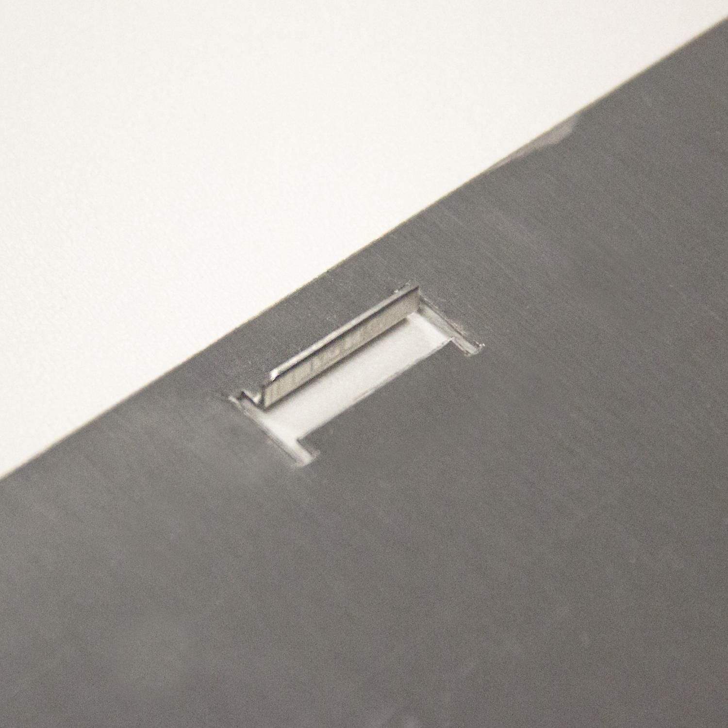 Blaze Stainless Steel Propane Tank Hole Cover for Grill Carts