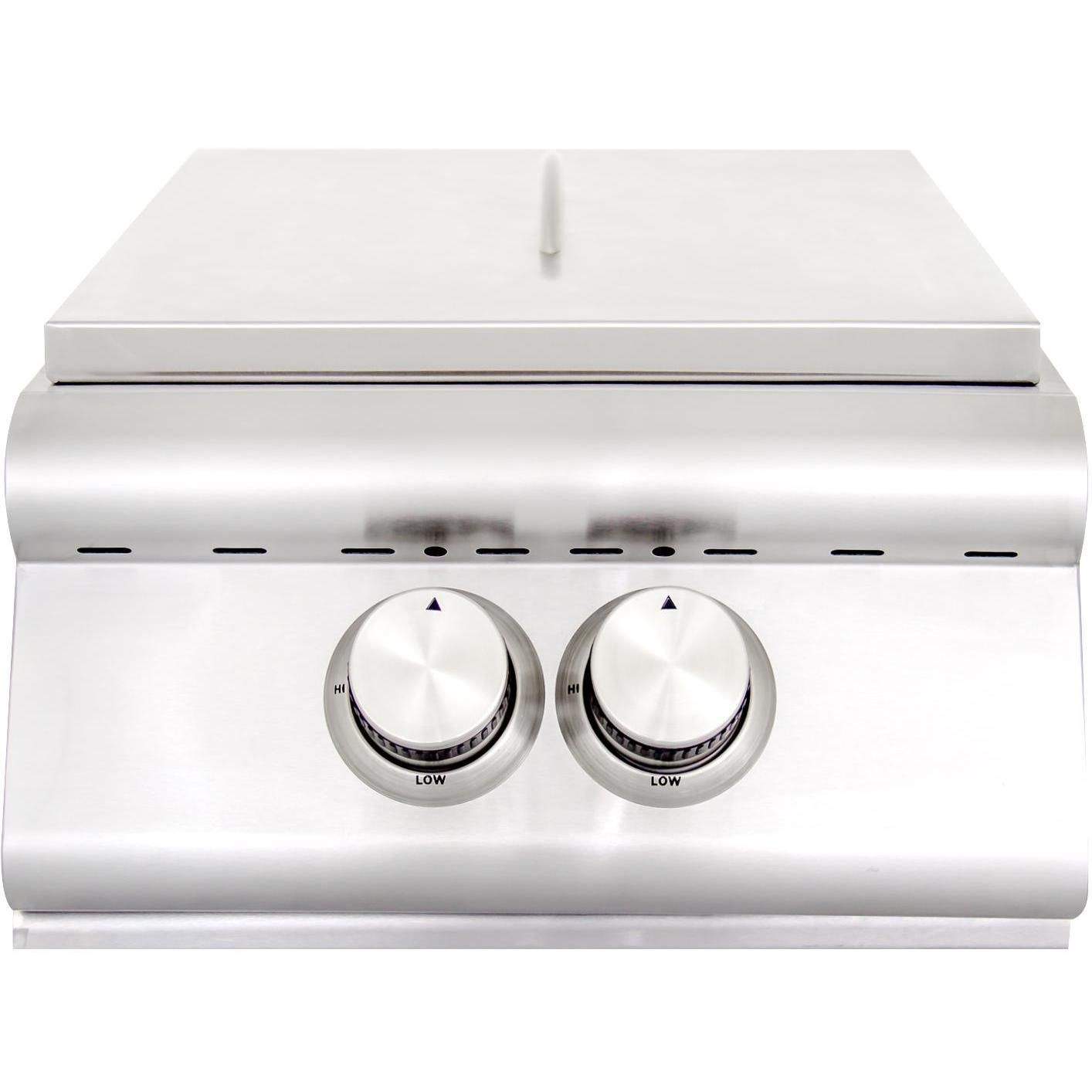 Blaze BLZ-PBLTE Built-In Power Burner with Lights, Wok Ring and Lid