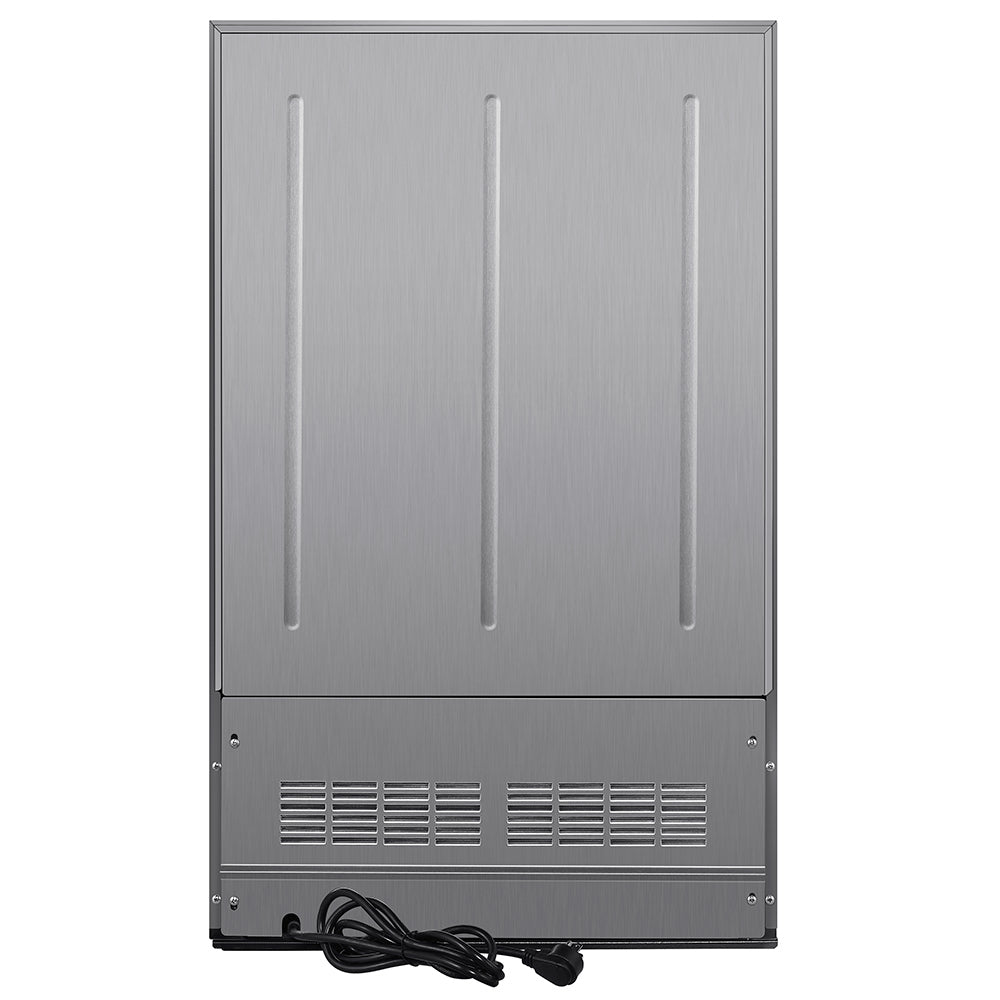 Blaze Compact Stainless Steel Refrigerator 4.3 Cu Ft, 20-Inches