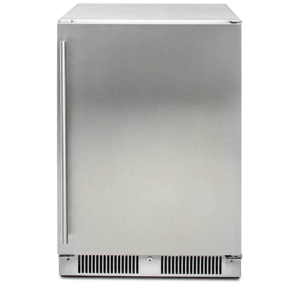 Blaze Outdoor Rated Stainless Steel Refrigerator, 5.5 Cu Ft., 24-inches