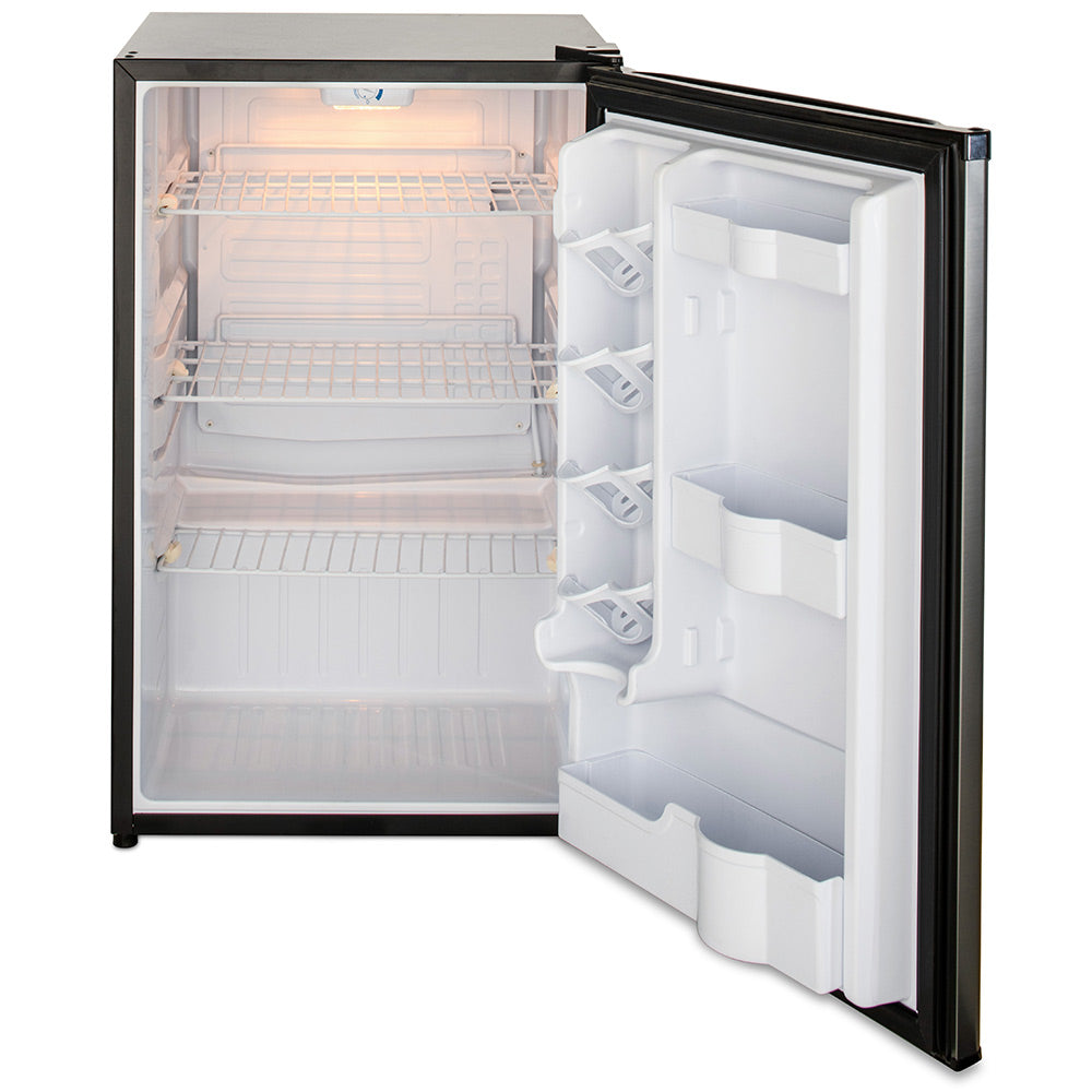 Blaze BLZ-SSRF126 Compact Stainless Steel Refrigerator, 4.4 Cu Ft, 20-inches